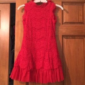 Super cute girls red dress